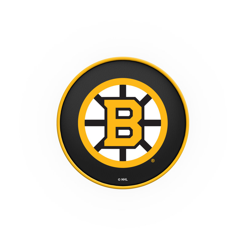 Tabouret de bar et de comptoir rond NHL, Bruins de Boston, Tabouret de comptoir (assise de 25 po de hauteur)