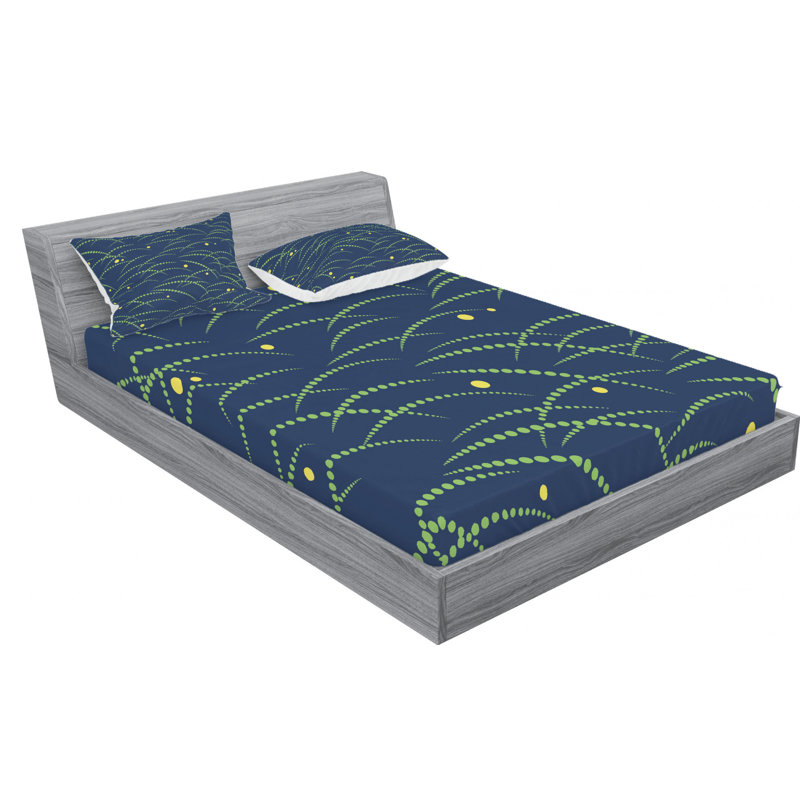 Microfiber Sheet Set, Queen Sheet Set with Fitted Sheet