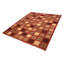 Tapisserie rouge Lahor Finest unique en son genre tissée à la main 13 pi 0 po x 15 pi 8 po