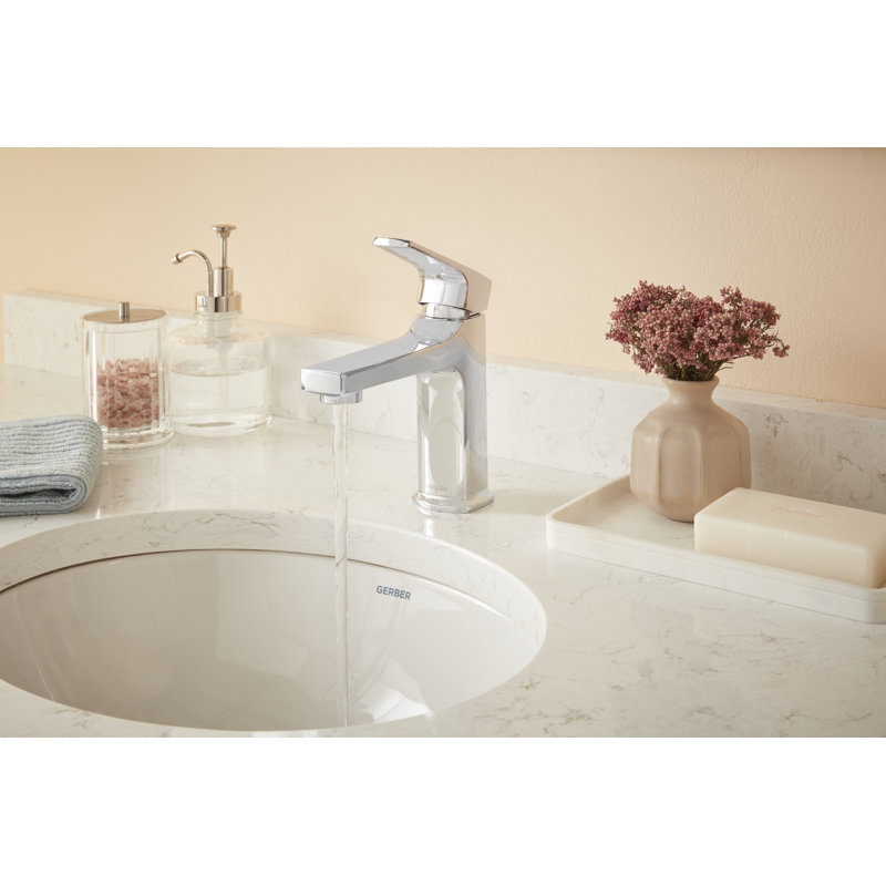 Tribune Single Handle Bathroom Faucet, Chrome