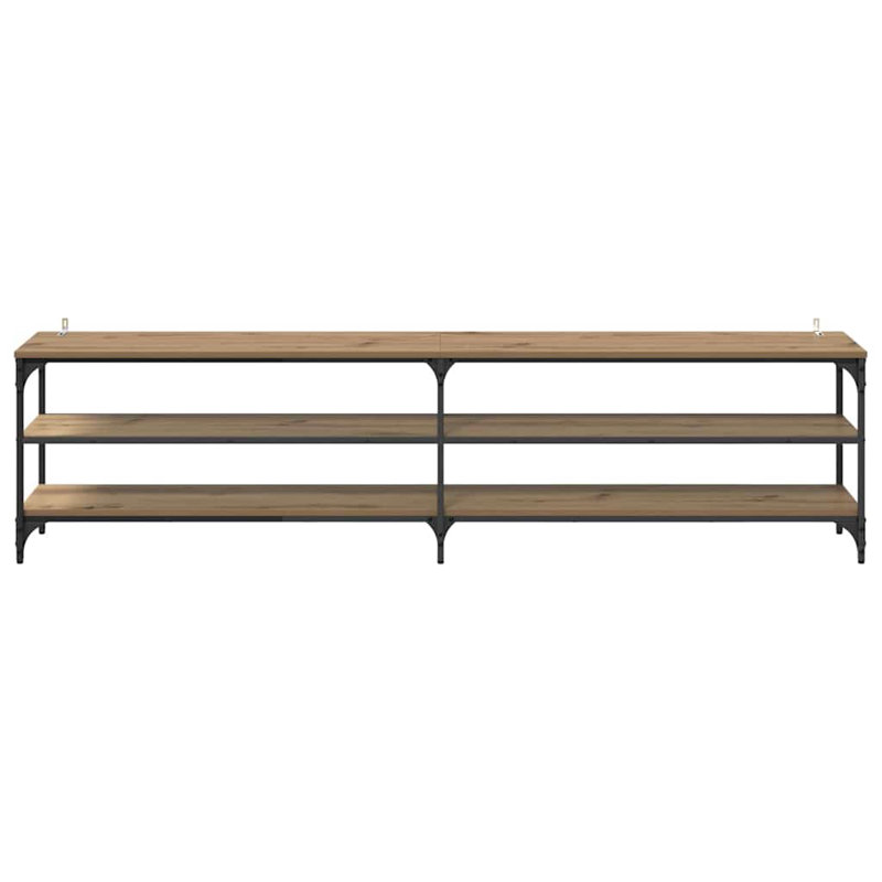 TV Stand, 50cm H x 200cm L x 30cm W, Artisan Oak