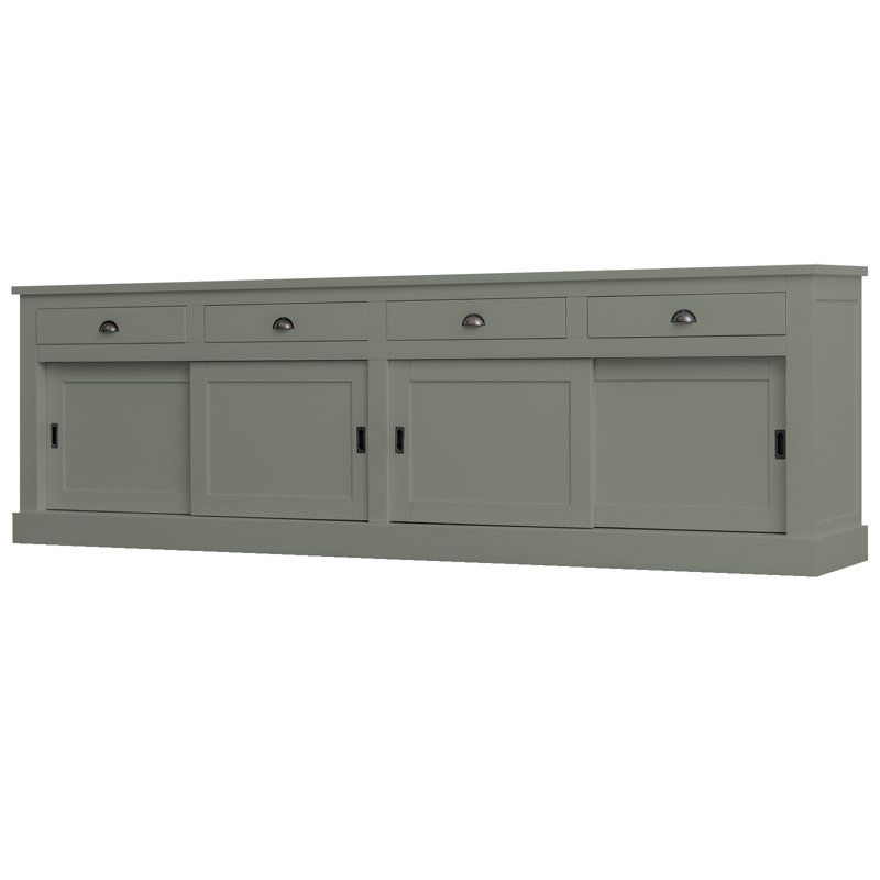 Ankit 300 cm W Sideboard, Concrete Grey