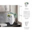 Vase sculptural en porcelaine pour décoration de table-805104121-805104122