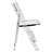 Clear Resin Folding Chair by Chivari