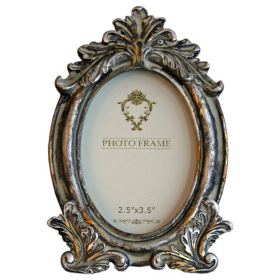 Grimsley Silver Oval Single Picture Frame