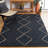 Anaisa Geometric Hand Woven Hand Woven Leather, Jute and Cotton Area Rug-270099316