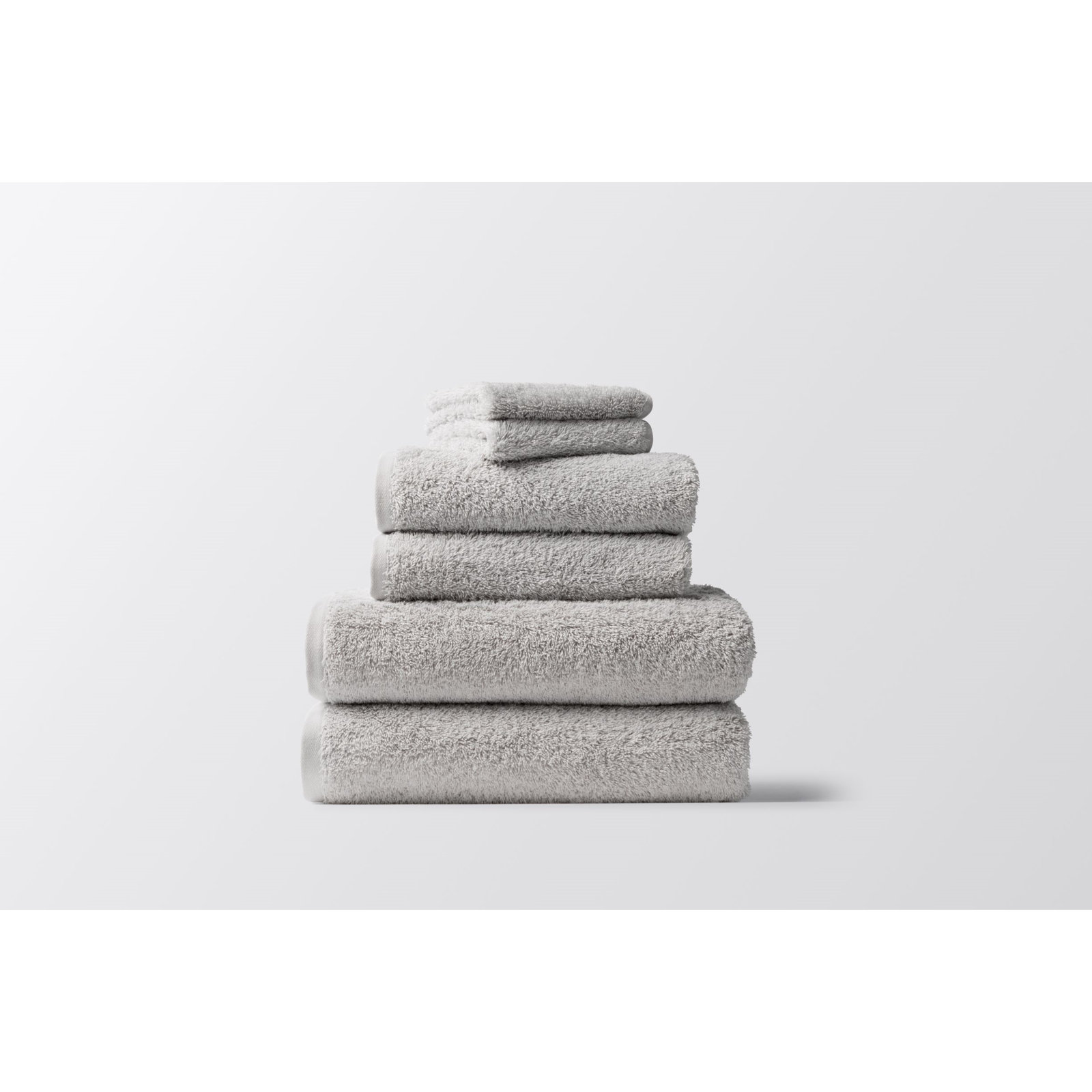 Cloud Loom Organic Bath Towel, Fog, Bath Towel - 1 Pack