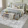Tapis bleu de style persan Haven