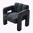 Practical Single Chair, Wide Upholstered Accent Chair-217399490
