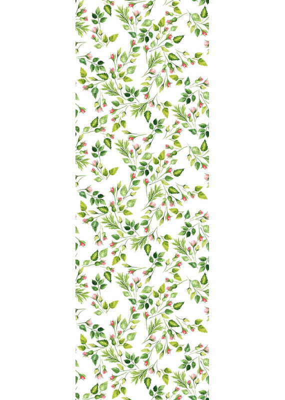 Rouleau de papier peint amovible Marable, L 50 po x l 25 po