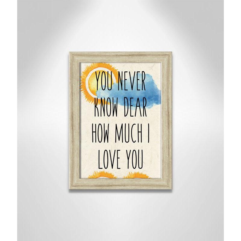 Impression sur papier Sunshine C, H 14 po x l 10 po x P 0,6 po, Cadre plat beige