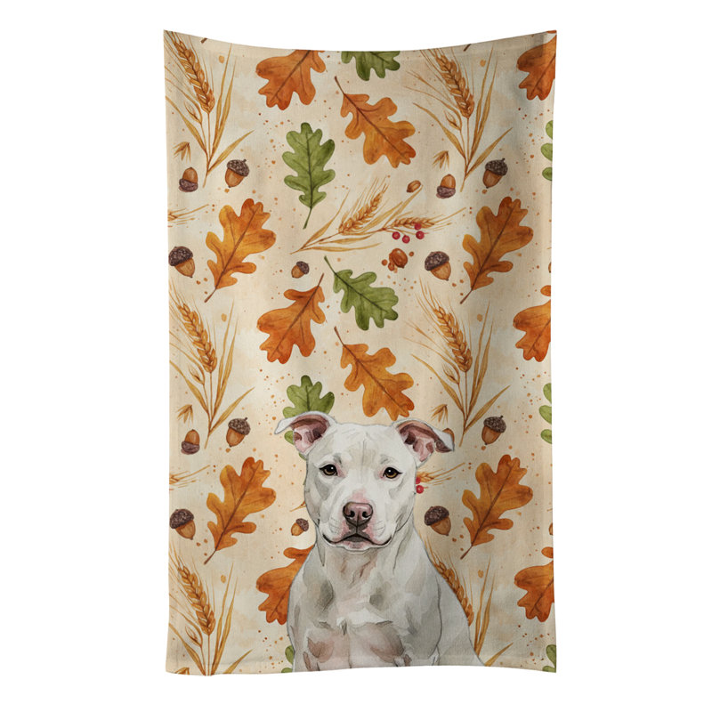 Torchon blanc Staffordshire Bull Terrier, Staffordshire bull terrier blanc
