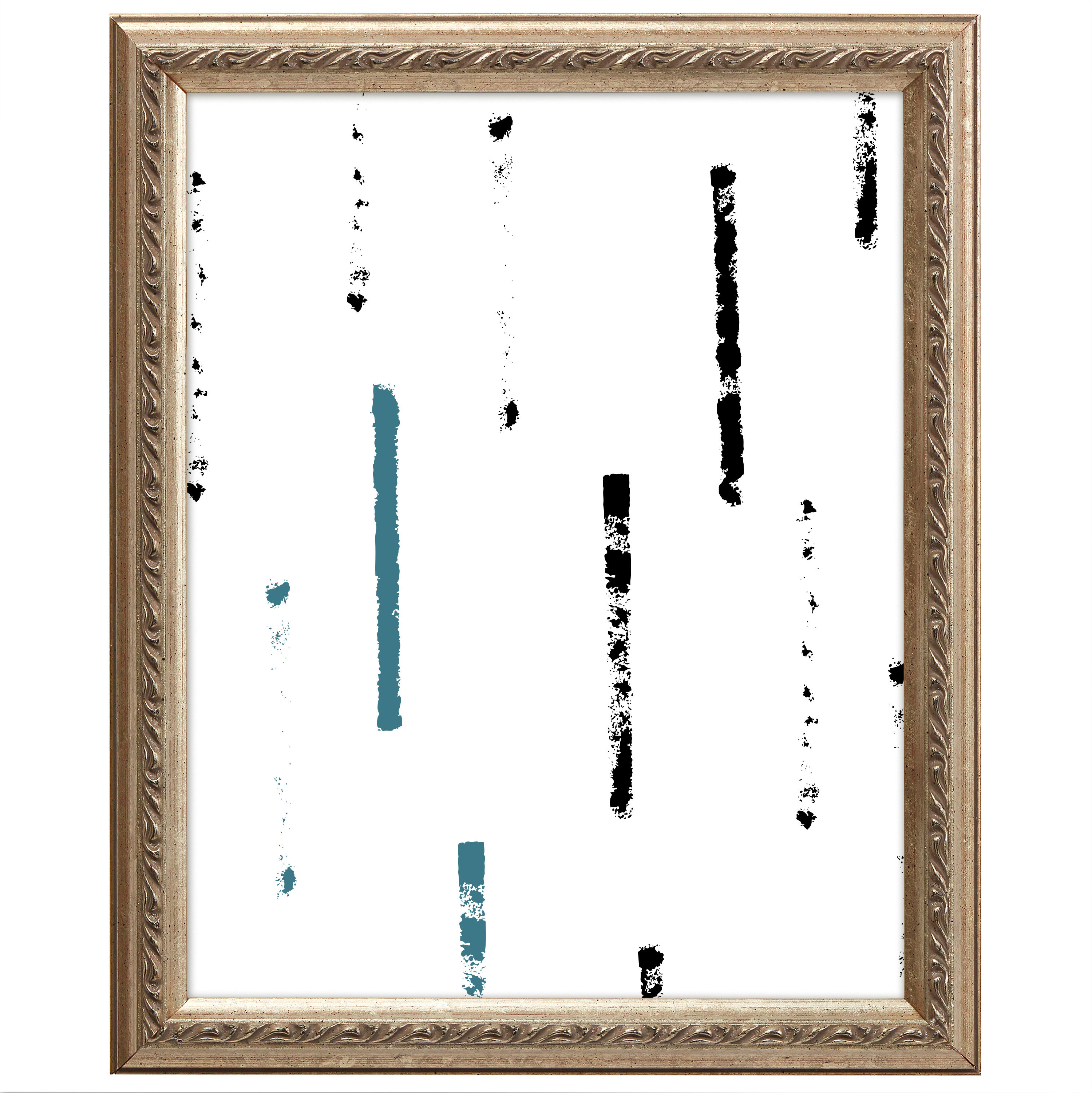 Astoria Grand Woolwich Embossed Wood Single Picture Frame - Wayfair Canada