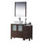 Ensemble de meuble-lavabo simple 42 po avec miroir Mance-24551046