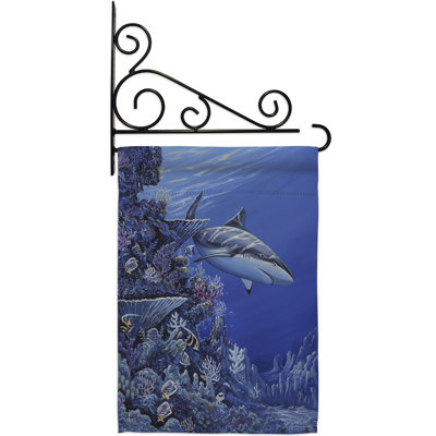 Double Sided 18.5'' H x 13'' W Polyester Flag Set