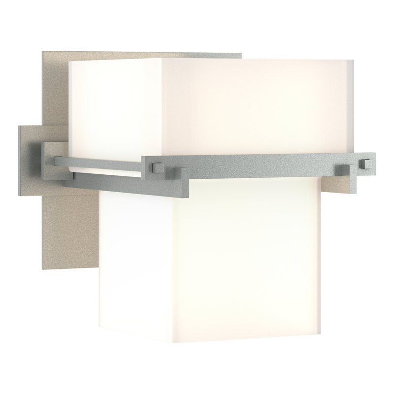 Kakomi 2 Light Flush Mount Scone, Large, Vintage Platinum