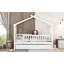 Lit en bois avec lit gigogne simple-157738083-157738081