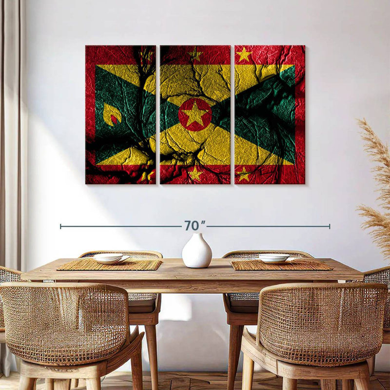 Borges Grenada Flag, 36" H x 57" W