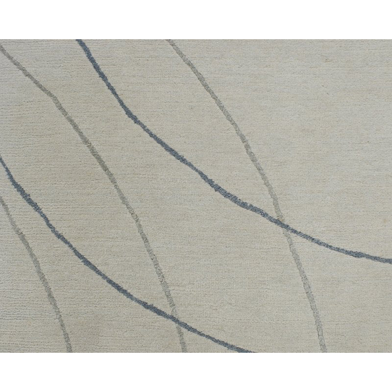 Cirque Geometric Area Rug in Gray/Neutral/Beige, Rectangle 2' x 3'