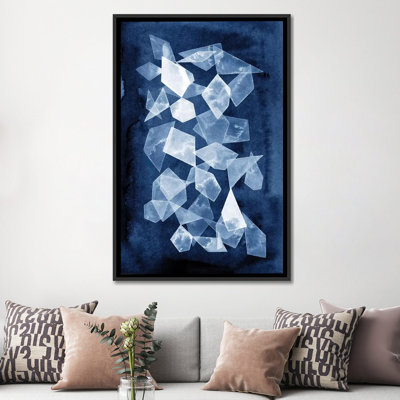 «Indigo Glass I», impression sur toile