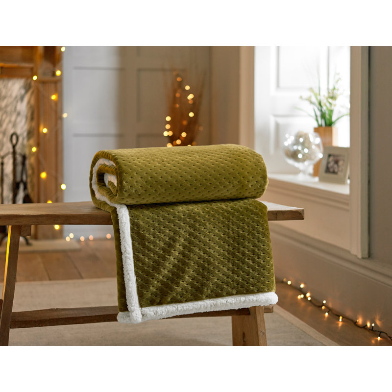 Throw Blanket, Chartreuse