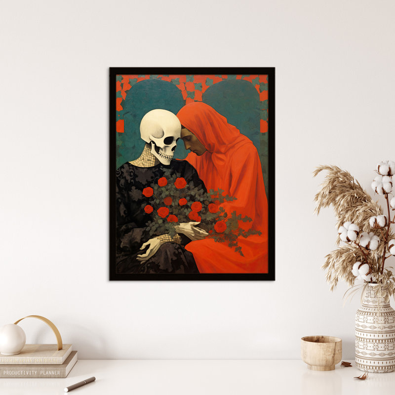 Til Death Do Us Part And Beyond Gothic - Single Picture Frame Print