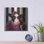  «Lady Moo Moo» par Lucia Heffernan, art mural en métal, 12 po x 12 po-348009649