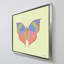 «Butterfly On Yellow» par Dan Meneely - impression sur toile-88132325-88132350