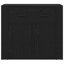 Highboard With Drawer 80 X 33 X 150 Cm Engineered Wood-1865373936