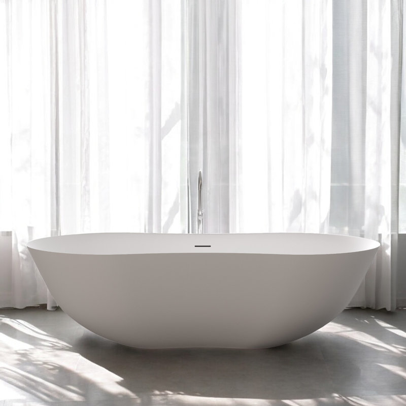Baignoire autoportante 67 po. X 31,5 po. Peanut