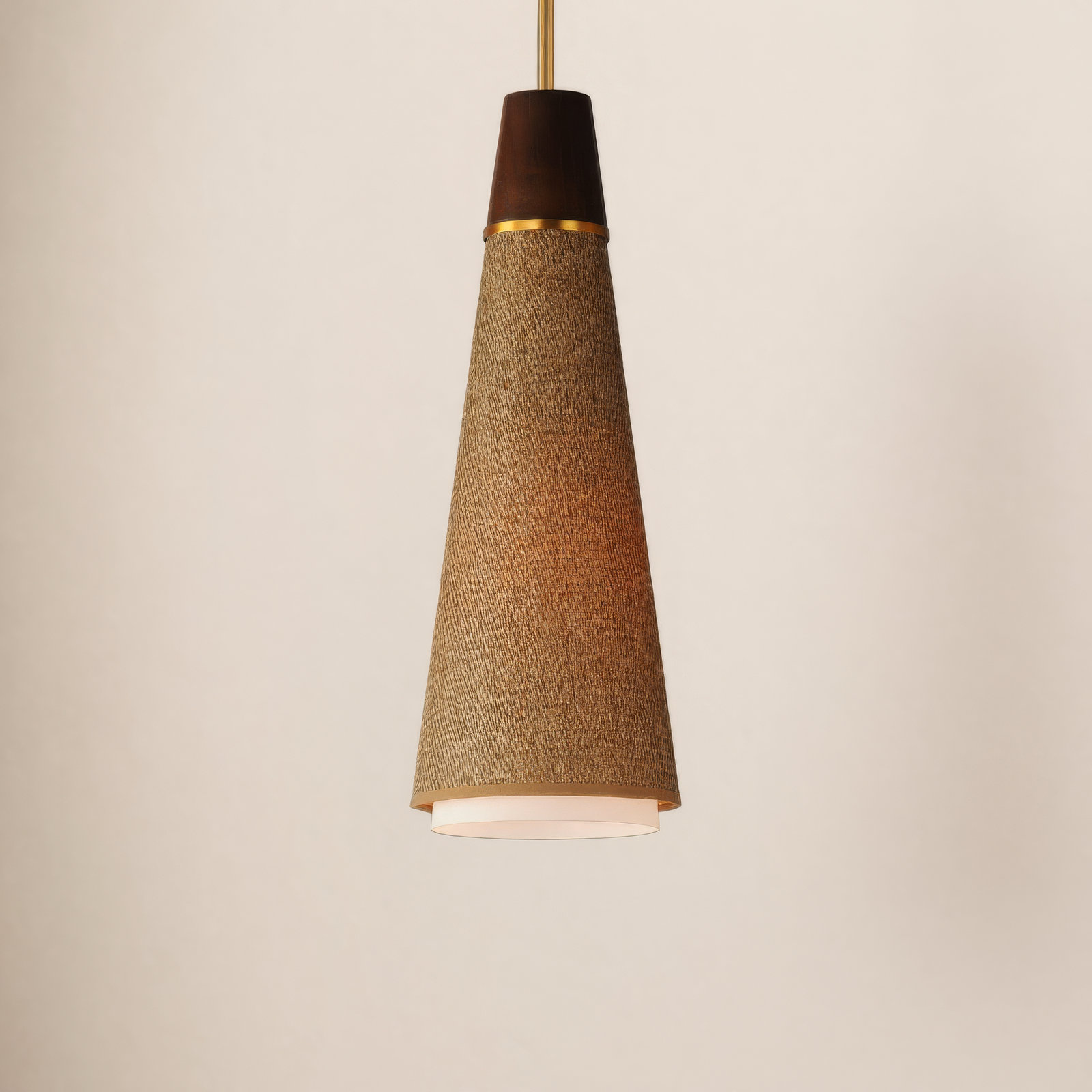 Cayra Single Light Steel Dimmable Pendant