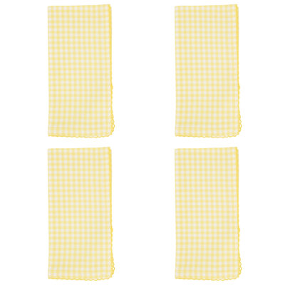 Anij 4 Piece 100% Cotton Napkin Set