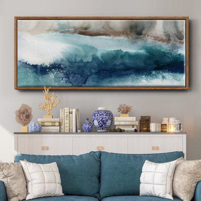 Shifting Seashore - Toile encadrée