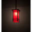 Luminaire suspendu carré / rectangulaire en cristal à 1 lumière Cristion