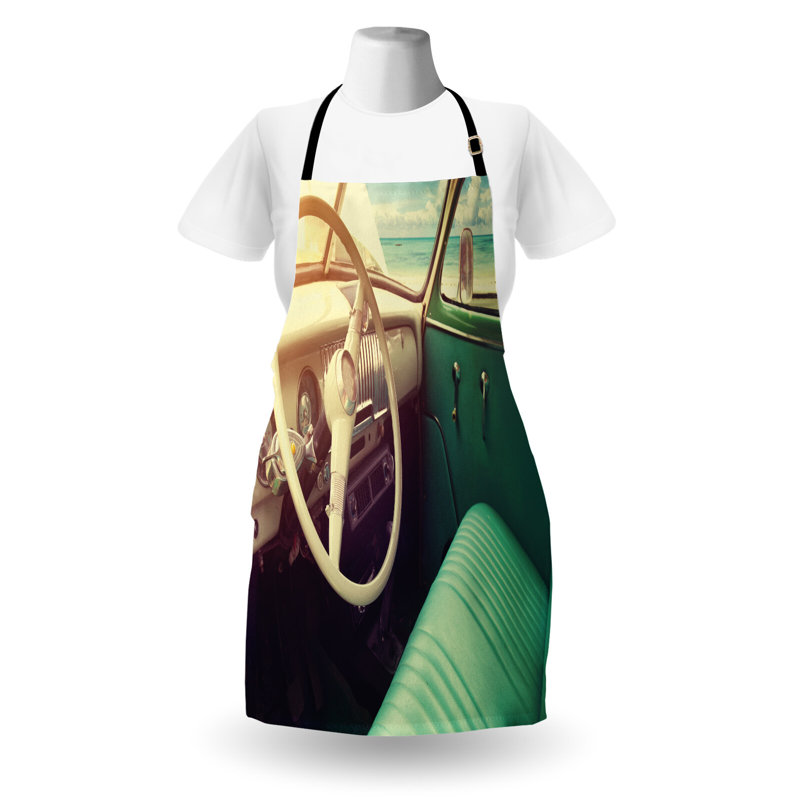 No Pattern Bib Apron