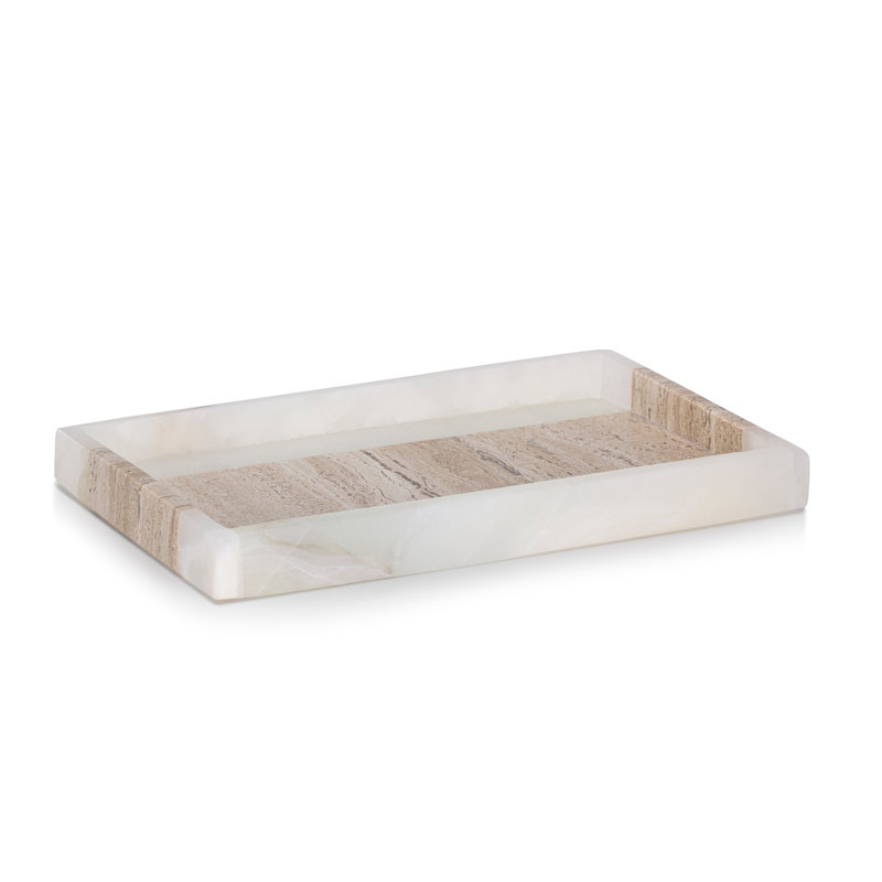 Onix Sand Bathroom Tray
