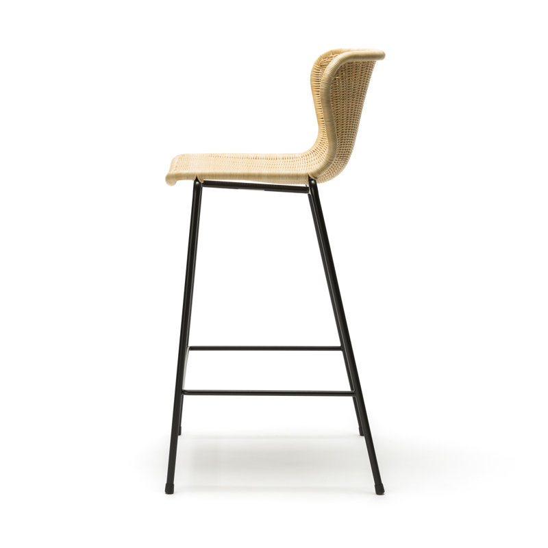 Counter Stool with Metal Frame