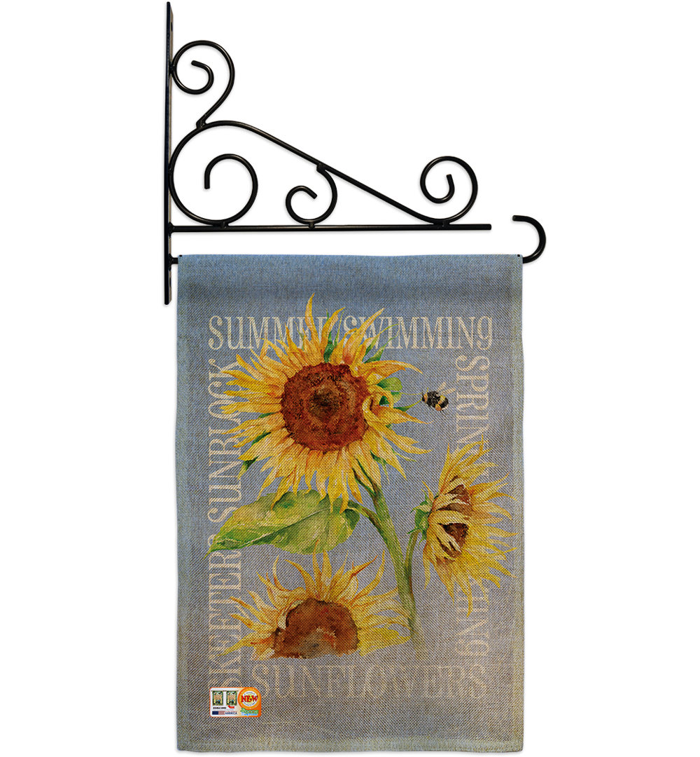 Nesler Double Sided 18.5'' H x 13'' W Polyester Garden Flag Rosalind Wheeler