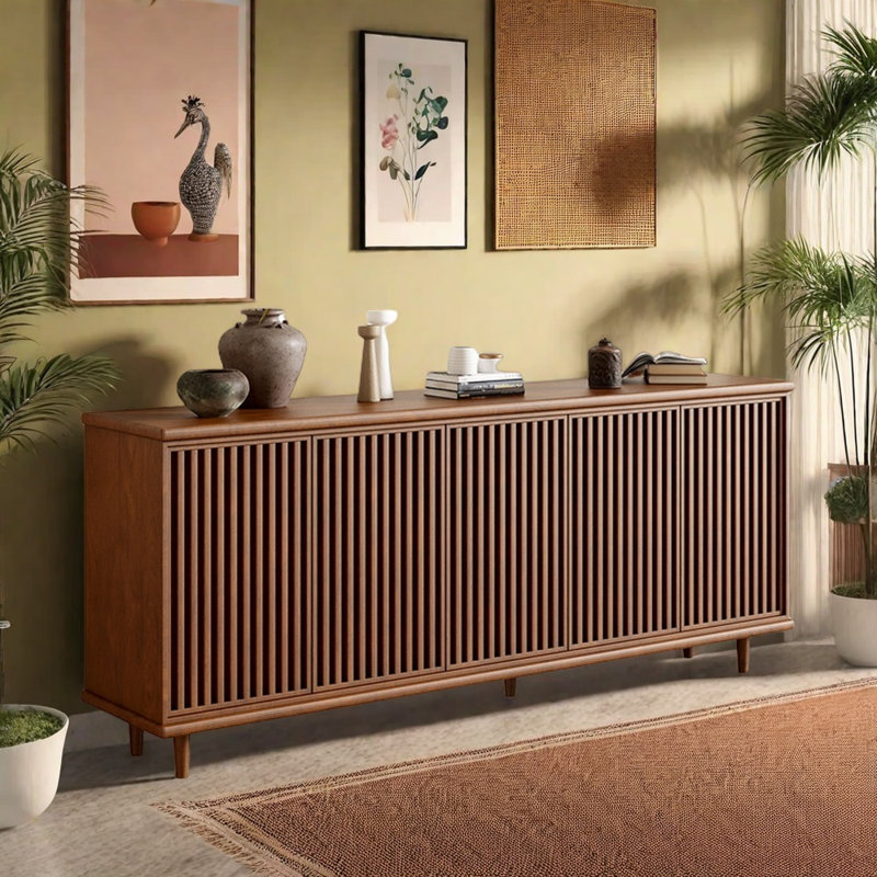 Buffet multifonctionnel, H 35,43 po x l 86,61 po x P 13,78 po