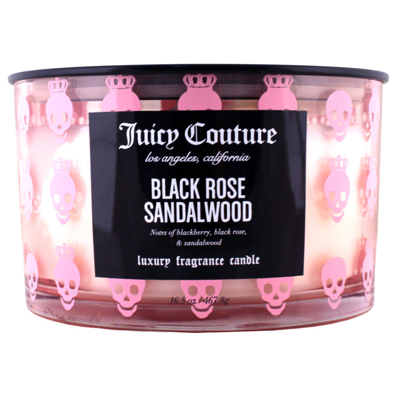Bougie en bois de santal noir 16,5 oz.