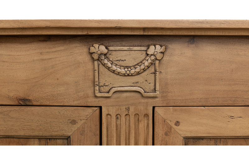 Carreiro 79'' W Solid Wood Sideboard, Driftwood