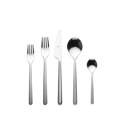 Linea 5 - Piece Stainless Steel Flatware Set - Service for 1