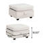 Modular Sectional Sofa, Convertible Sofa Couch With Storage, Sleeper Sectional Sofa Set, Flexible Modular Combinations Fabric Couch For Living Room 1 Pcs-1415854633