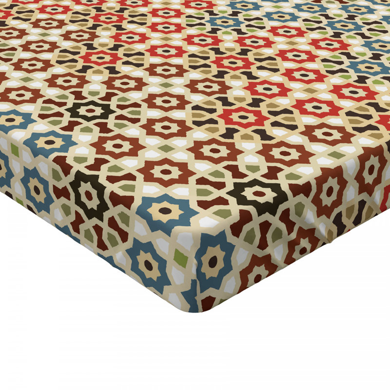 Microfiber Floral Fitted Sheet, Twin XL Fitted Sheet