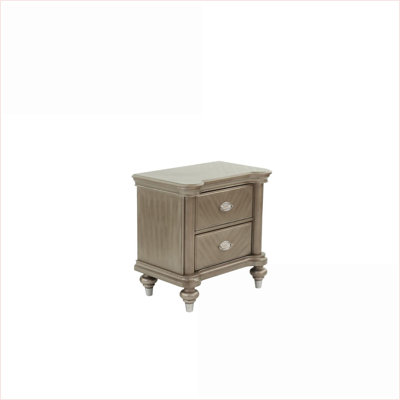 Table de chevet 2 tiroirs Luxury Classic