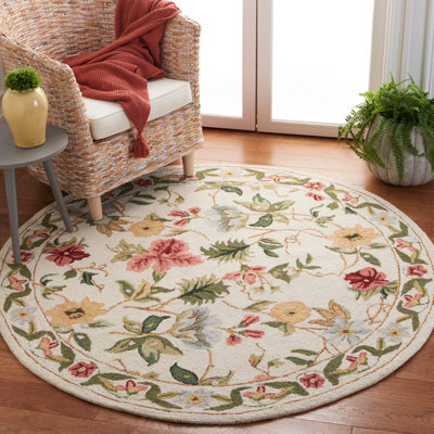 Chelsea Hand Hooked Wool Floral Rug