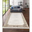 Tapis rectangulaire en acrylique tissé à la machine rectangulaire en vison / brun Schechter-188377313