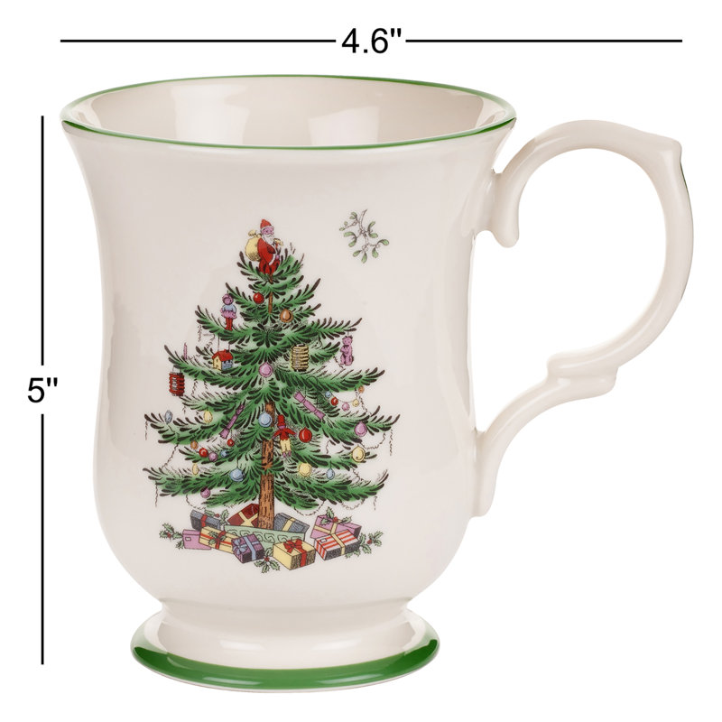 Spode Christmas Tree Serve Romantic Coffee Mug