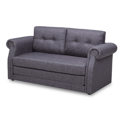Schaible Upholstered 57.5'' Sleeper Sofa