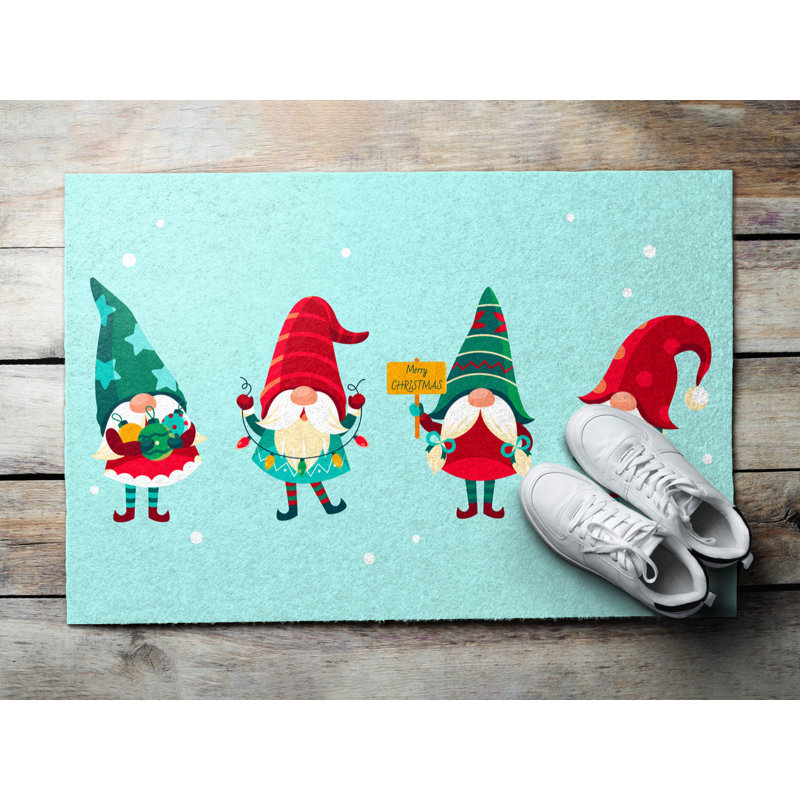 Non-Slip Christmas Outdoor Doormat